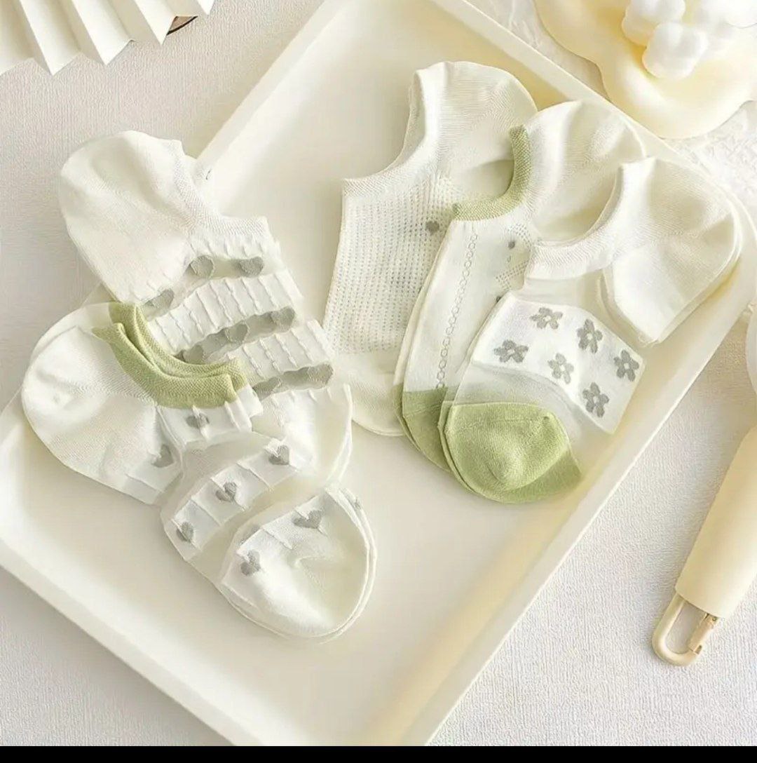 جوراب شیشه ای تم سبز