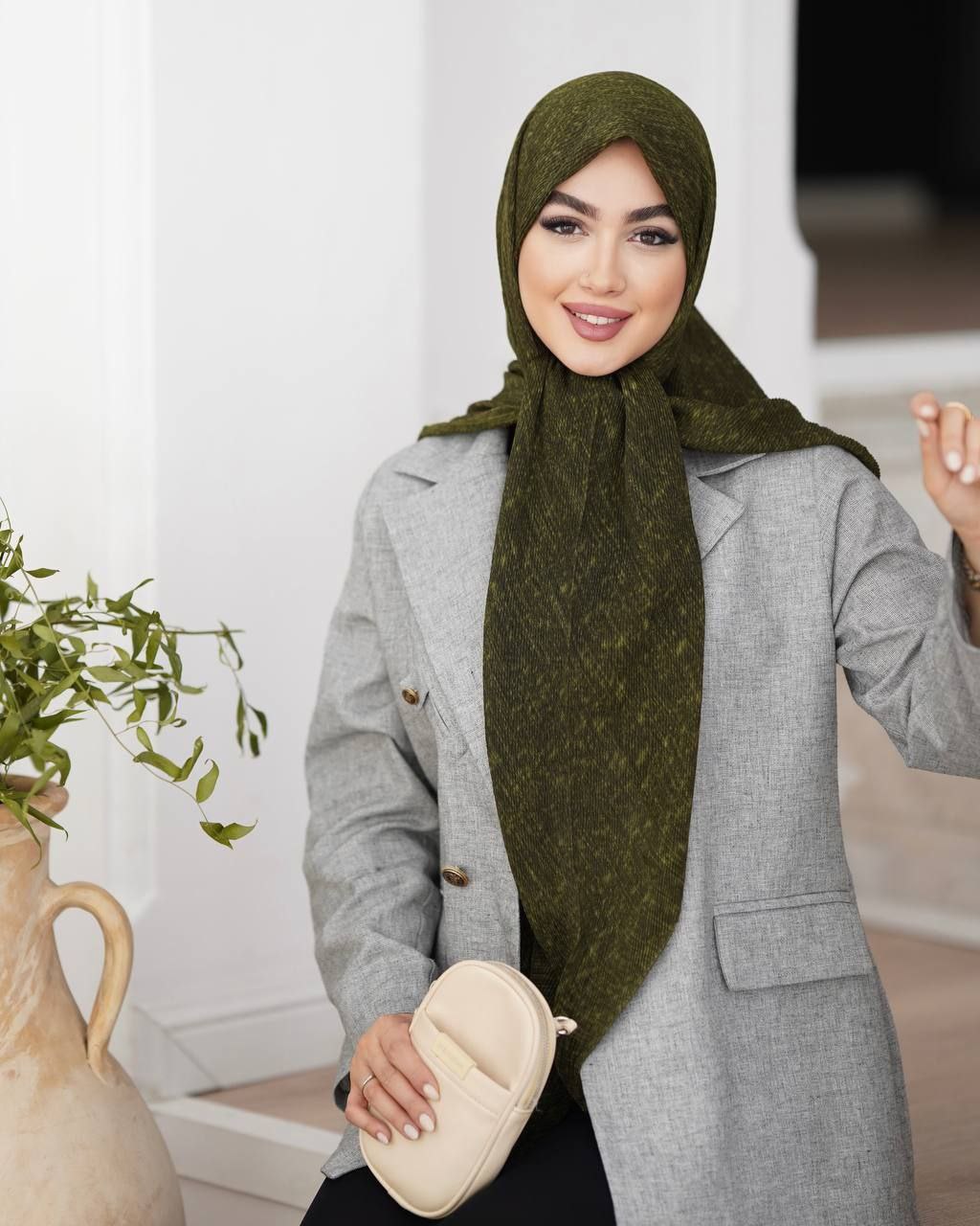 روسری پلیسه برشکا VIP سنگشور