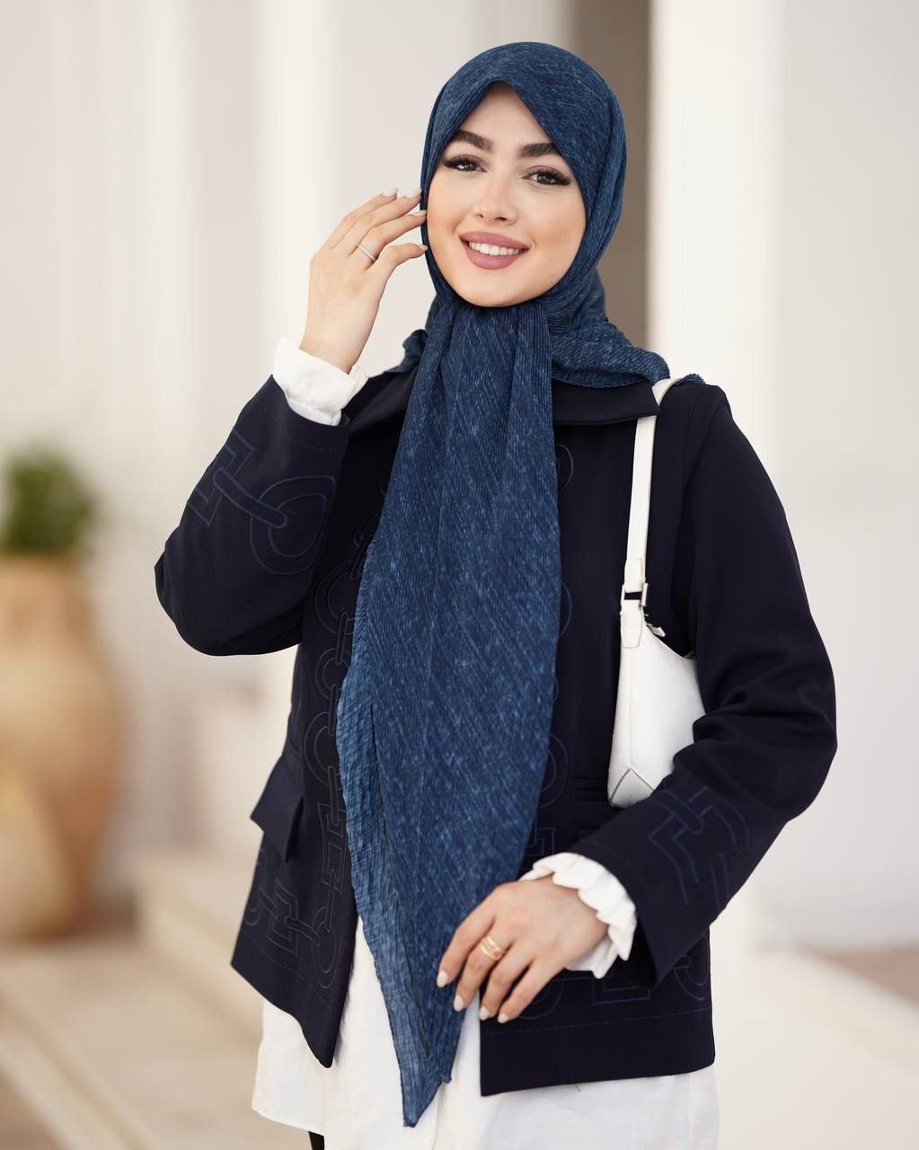 روسری پلیسه برشکا VIP سنگشور