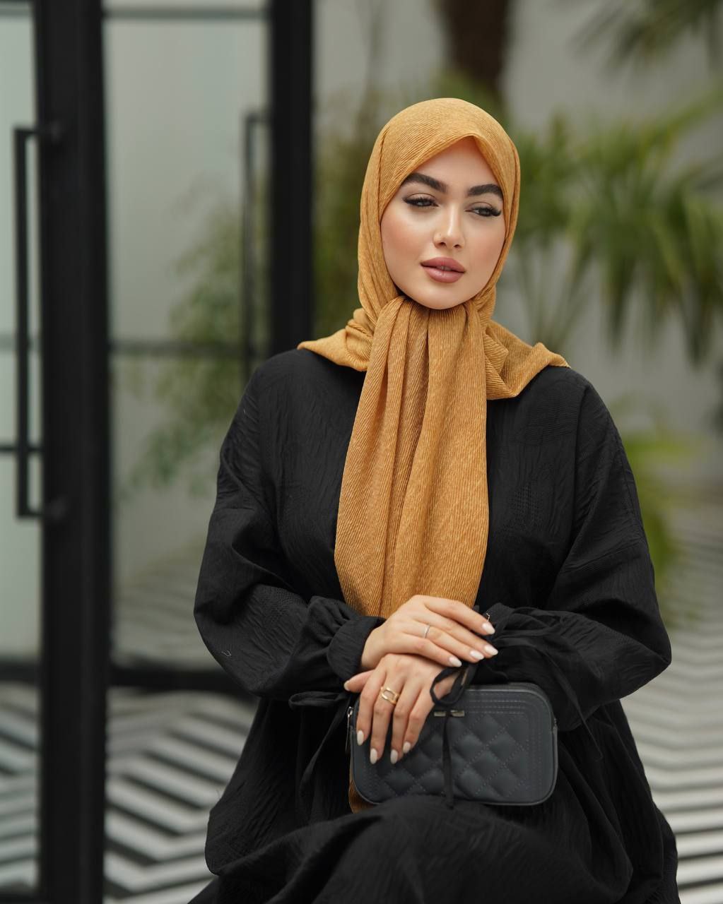 روسری پلیسه برشکا VIP سنگشور