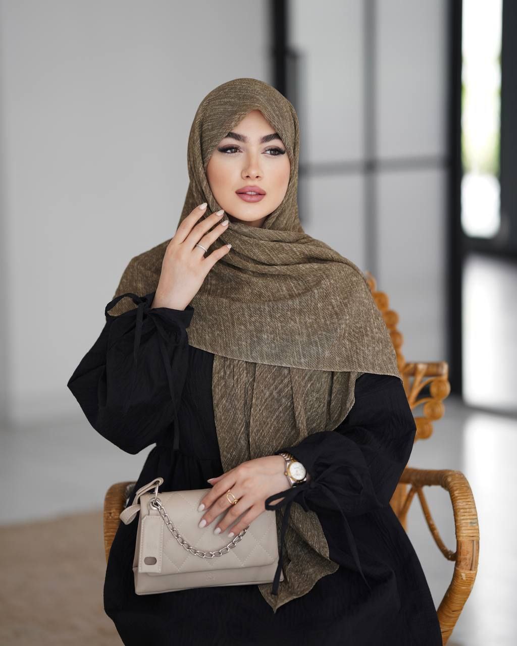 روسری پلیسه برشکا VIP سنگشور