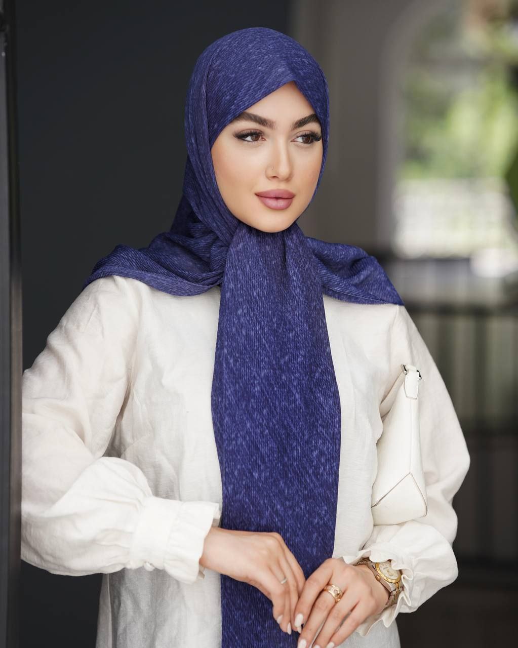 روسری پلیسه برشکا VIP سنگشور