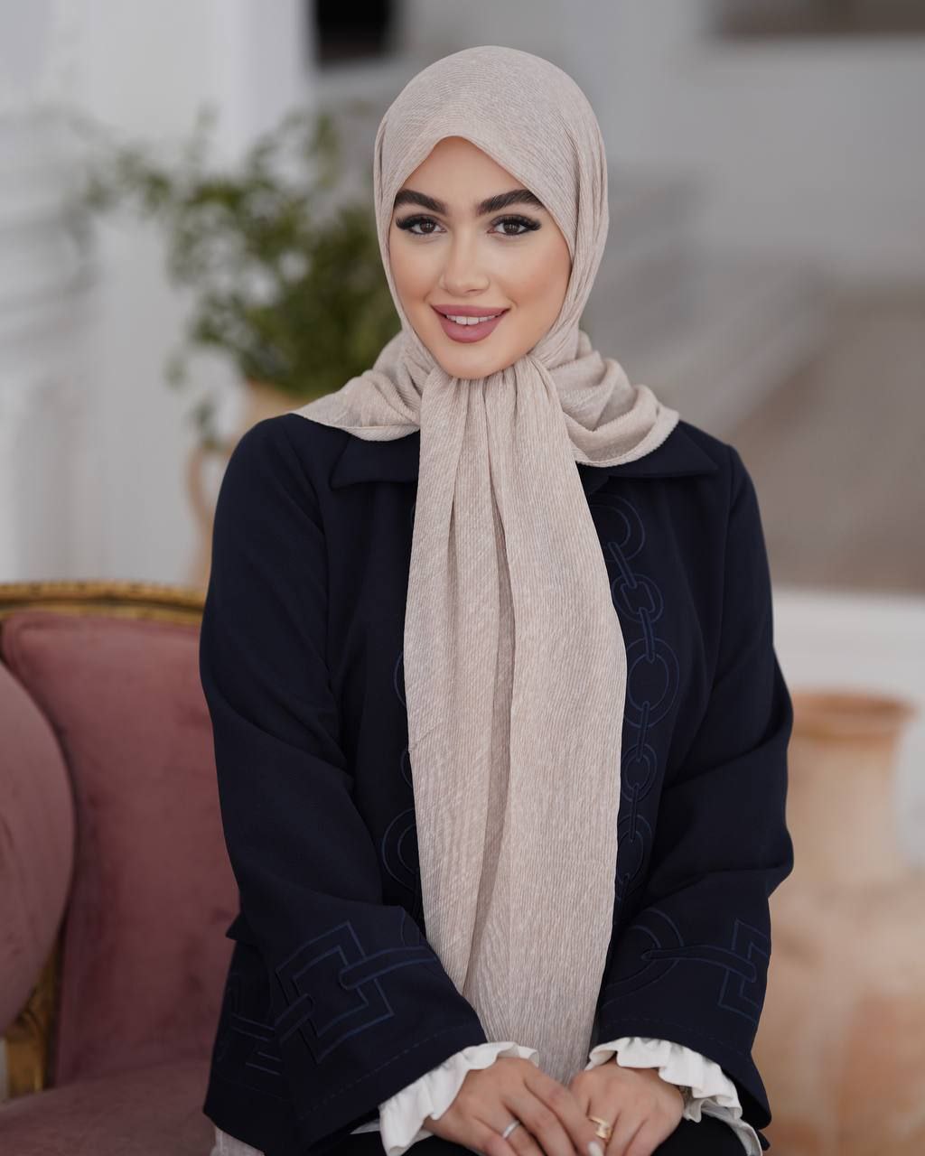 روسری پلیسه برشکا VIP سنگشور