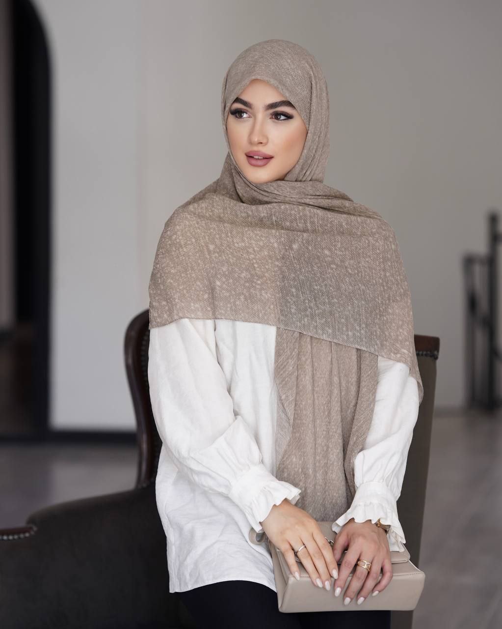 روسری پلیسه برشکا VIP سنگشور